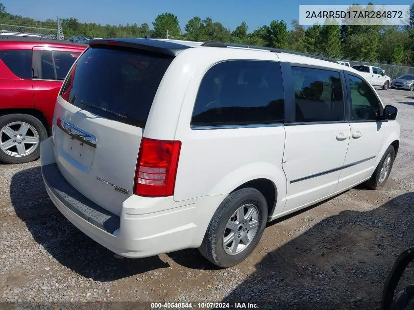 2010 Chrysler Town & Country Touring VIN: 2A4RR5D17AR284872 Lot: 40540544