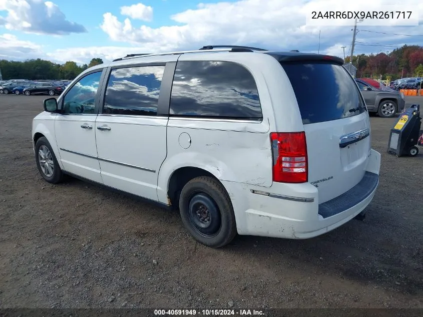 2010 Chrysler Town & Country Limited VIN: 2A4RR6DX9AR261717 Lot: 40591949