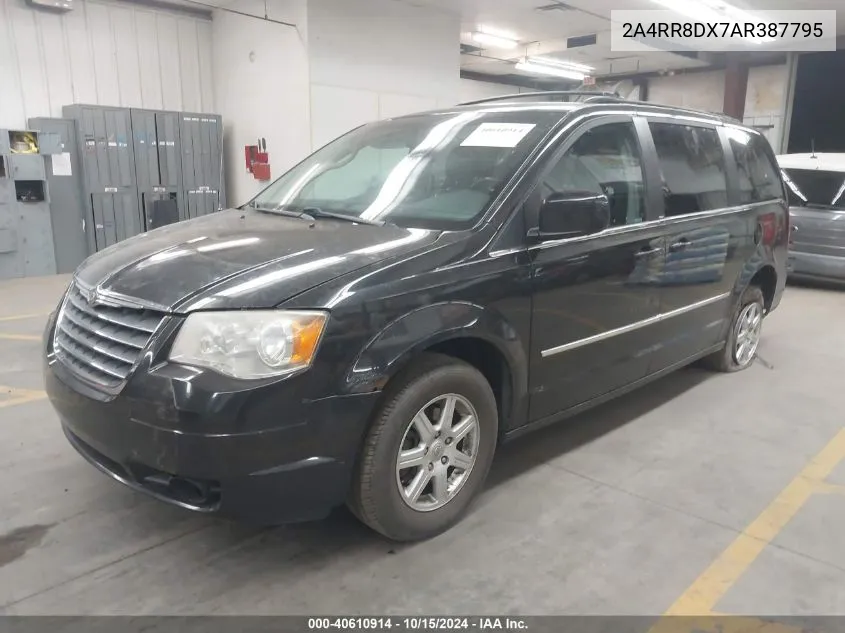 2010 Chrysler Town & Country Touring Plus VIN: 2A4RR8DX7AR387795 Lot: 40610914