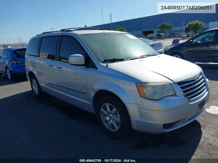 2010 Chrysler Town & Country Touring VIN: 2A4RR5D17AR206091 Lot: 40643708