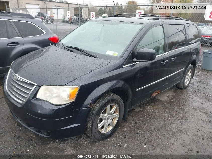 2010 Chrysler Town & Country Touring Plus VIN: 2A4RR8DX0AR321444 Lot: 40721411