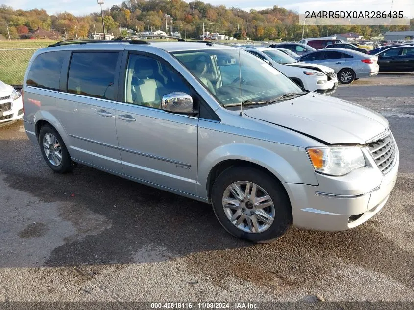 2010 Chrysler Town & Country Touring VIN: 2A4RR5DX0AR286435 Lot: 40818116