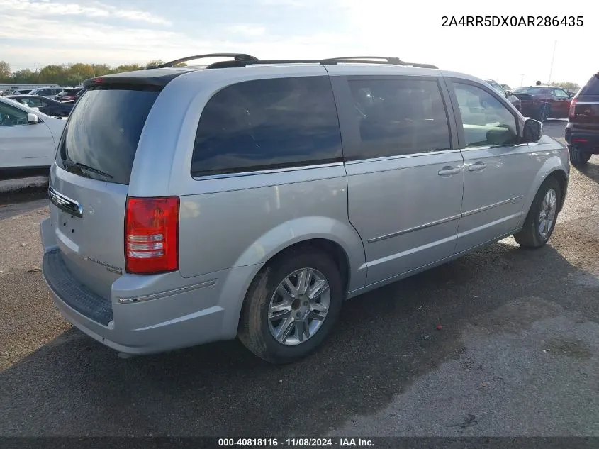 2010 Chrysler Town & Country Touring VIN: 2A4RR5DX0AR286435 Lot: 40818116