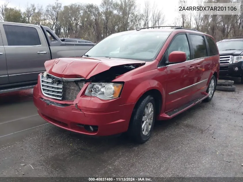 2010 Chrysler Town & Country Touring VIN: 2A4RR5DX7AR201106 Lot: 40837480