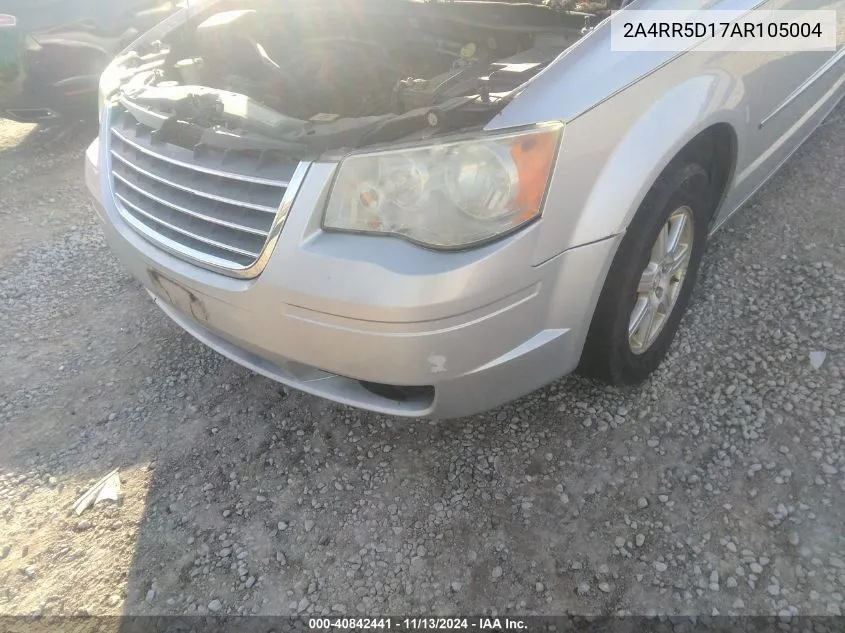 2010 Chrysler Town & Country Touring VIN: 2A4RR5D17AR105004 Lot: 40842441