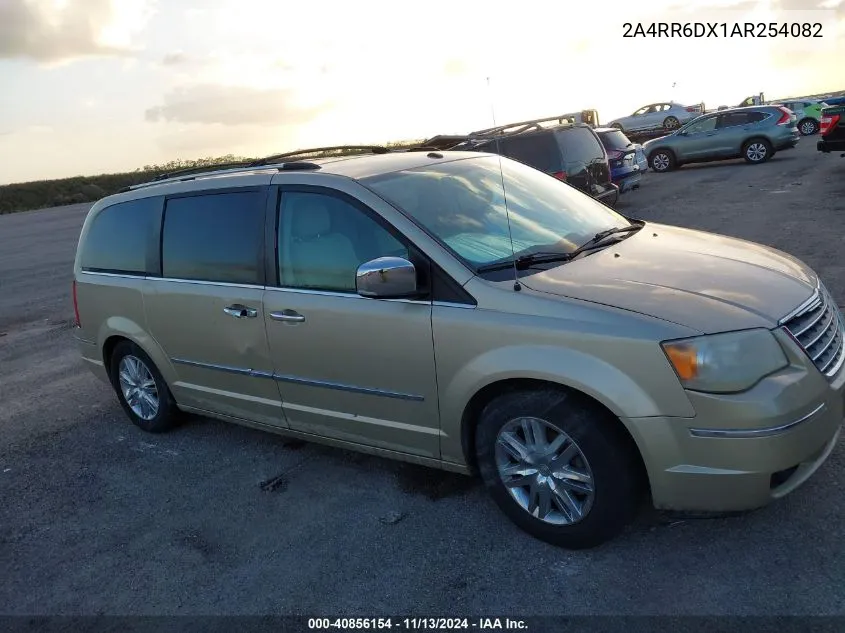 2010 Chrysler Town & Country Limited VIN: 2A4RR6DX1AR254082 Lot: 40856154