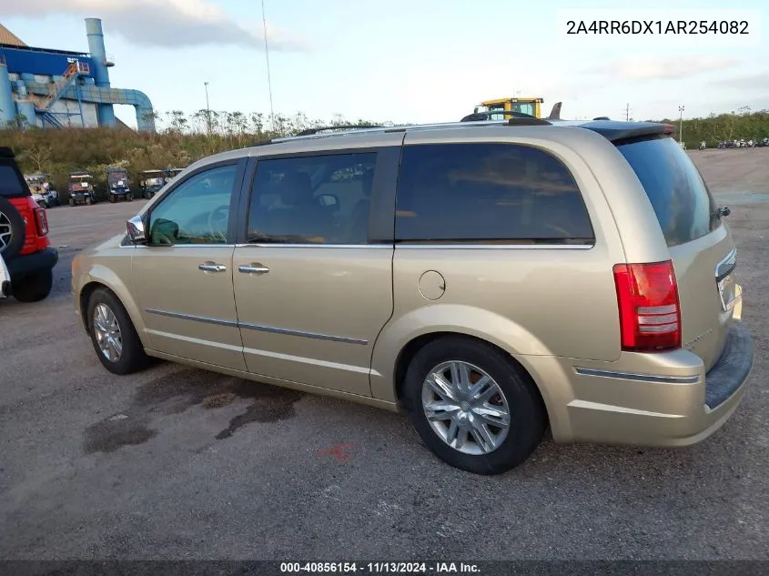 2010 Chrysler Town & Country Limited VIN: 2A4RR6DX1AR254082 Lot: 40856154