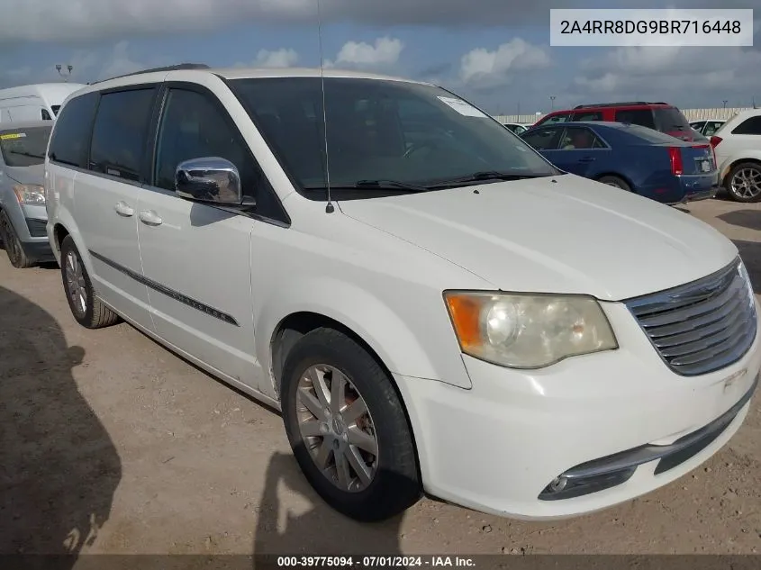 2011 Chrysler Town & Country Touring-L VIN: 2A4RR8DG9BR716448 Lot: 39775094