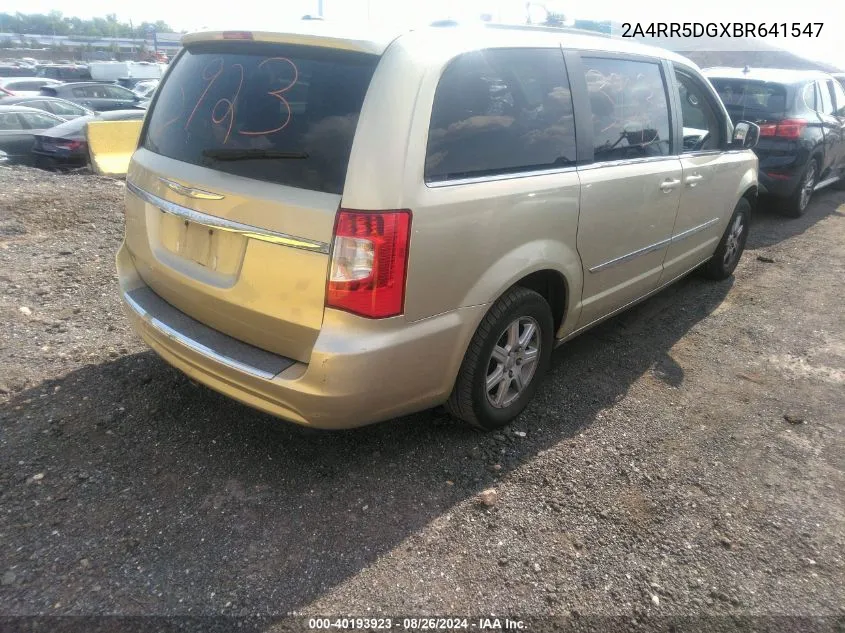 2011 Chrysler Town & Country Touring VIN: 2A4RR5DGXBR641547 Lot: 40872493