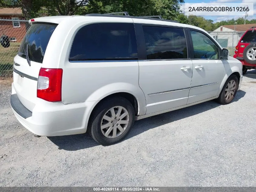 2011 Chrysler Town & Country Touring-L VIN: 2A4RR8DG0BR619266 Lot: 40269114