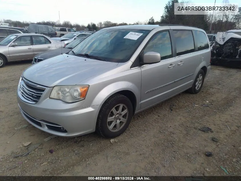 2A4RR5DG3BR733342 2011 Chrysler Town & Country Touring