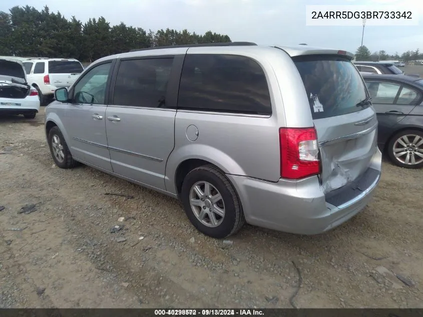 2A4RR5DG3BR733342 2011 Chrysler Town & Country Touring