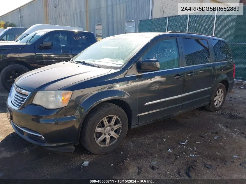 2011 Chrysler Town & Country Touring VIN: 2A4RR5DG5BR652889 Lot: 40533711