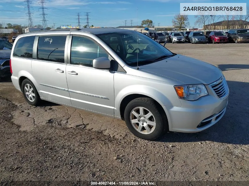 2011 Chrysler Town & Country Touring VIN: 2A4RR5DG1BR768428 Lot: 40827454