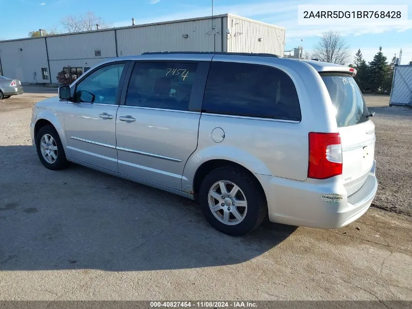 2011 Chrysler Town & Country Touring VIN: 2A4RR5DG1BR768428 Lot: 40827454