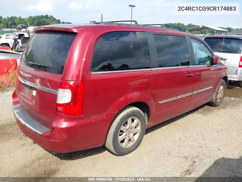 2012 Chrysler Town & Country Touring-L VIN: 2C4RC1CG9CR174883 Lot: 39998154