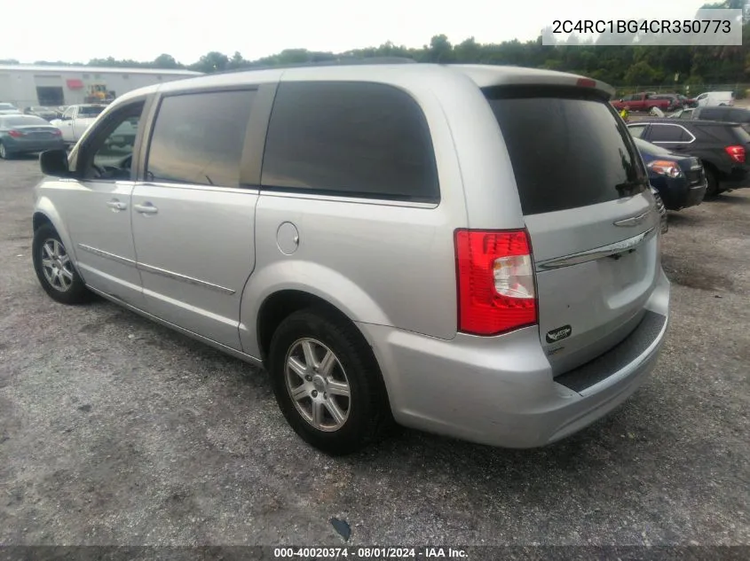 2012 Chrysler Town & Country Touring VIN: 2C4RC1BG4CR350773 Lot: 40020374