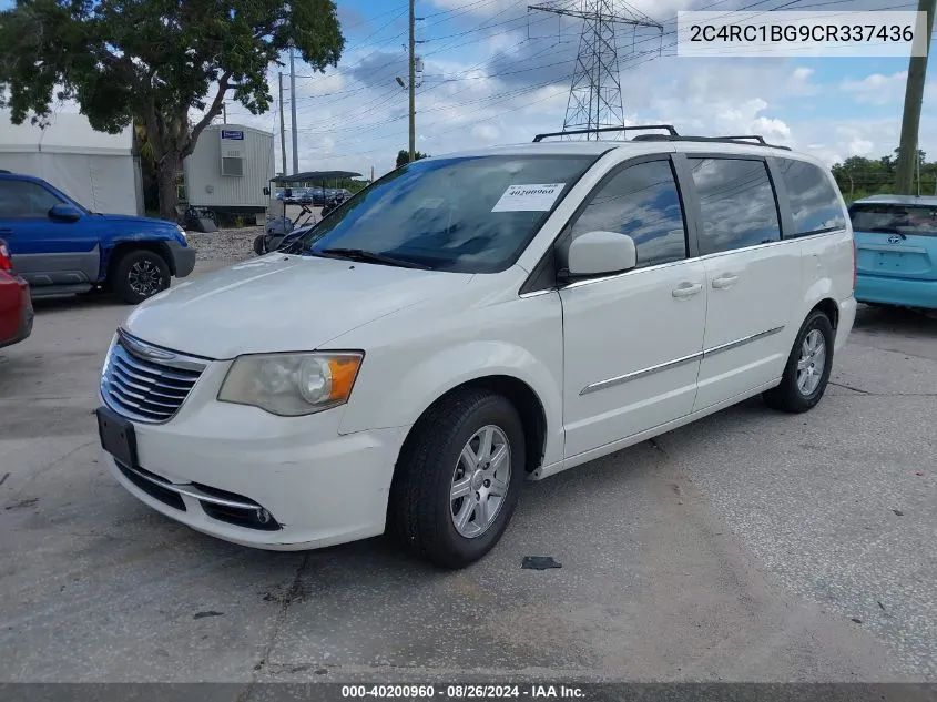 2C4RC1BG9CR337436 2012 Chrysler Town & Country Touring