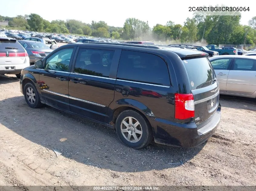 2C4RC1BG8CR306064 2012 Chrysler Town & Country Touring