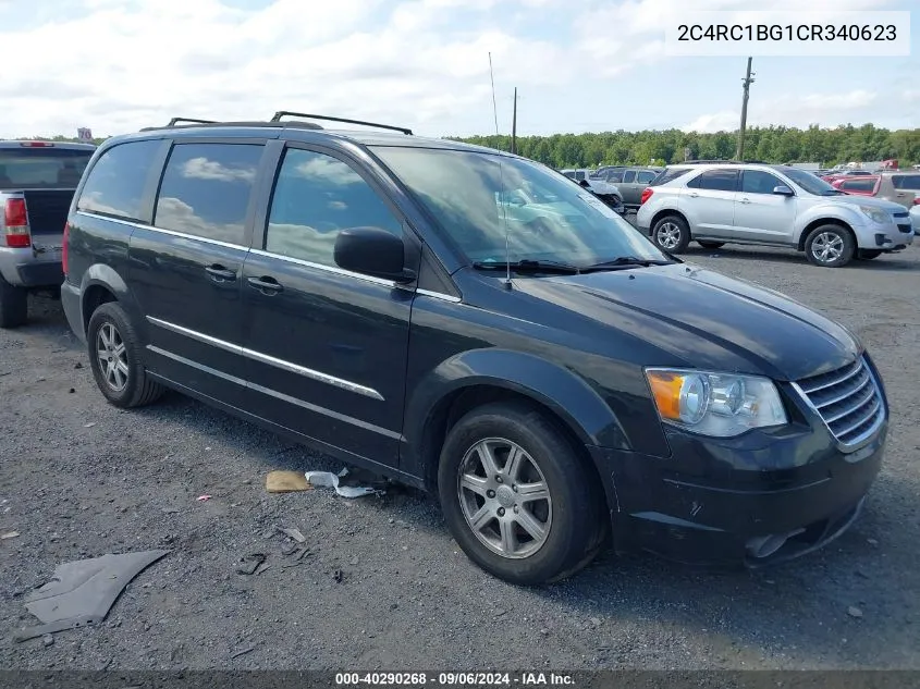 2012 Chrysler Town & Country Touring VIN: 2C4RC1BG1CR340623 Lot: 40290268