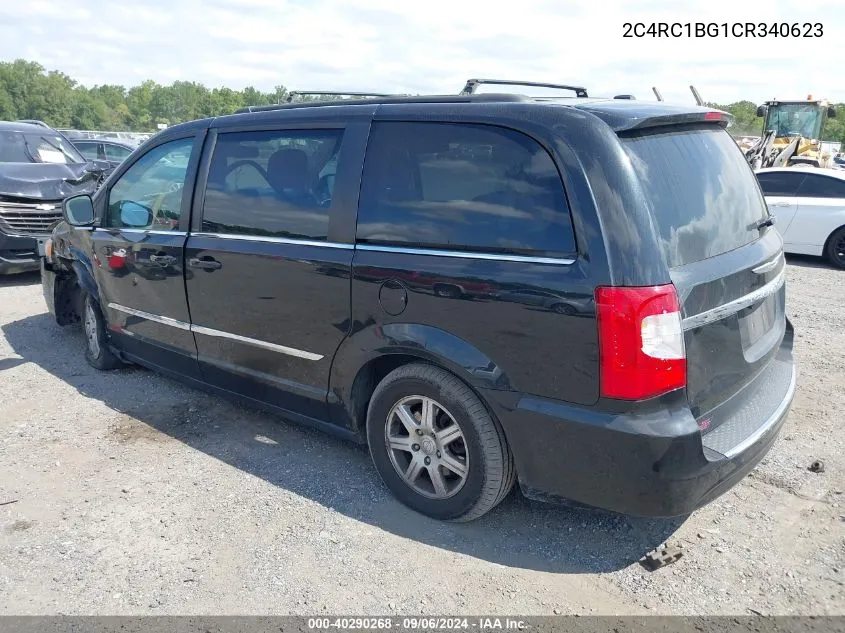 2C4RC1BG1CR340623 2012 Chrysler Town & Country Touring