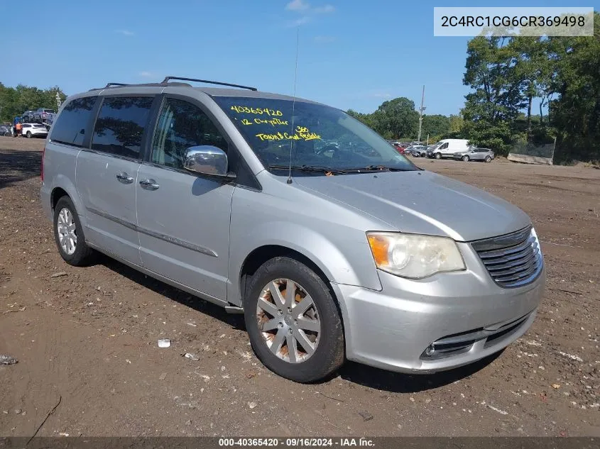 2012 Chrysler Town & Country Touring-L VIN: 2C4RC1CG6CR369498 Lot: 40365420