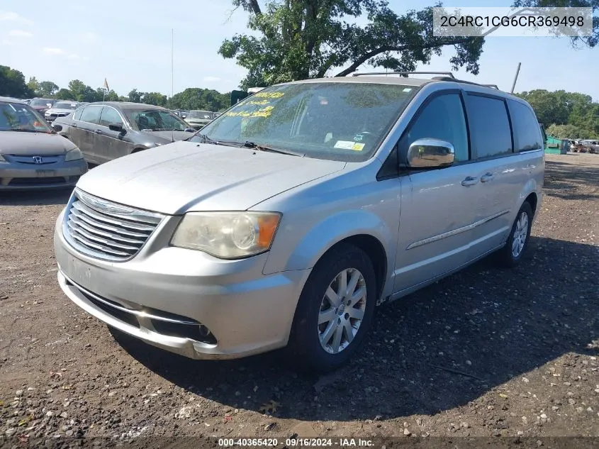 2012 Chrysler Town & Country Touring-L VIN: 2C4RC1CG6CR369498 Lot: 40365420