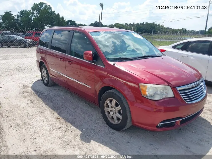 2012 Chrysler Town & Country Touring VIN: 2C4RC1BG9CR410143 Lot: 40373523