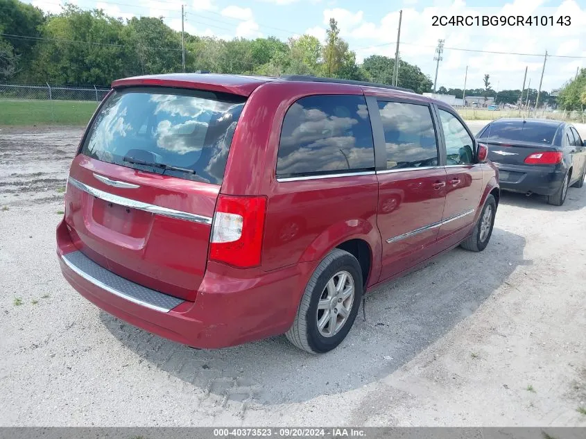 2012 Chrysler Town & Country Touring VIN: 2C4RC1BG9CR410143 Lot: 40373523