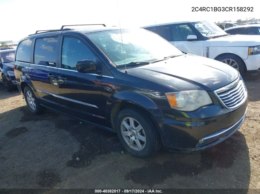 2C4RC1BG3CR158292 2012 Chrysler Town & Country Touring