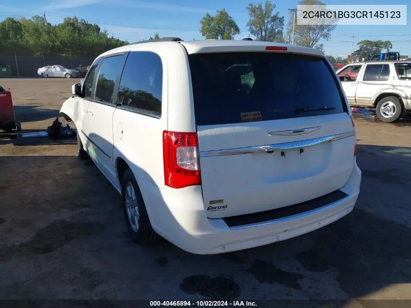 2012 Chrysler Town & Country Touring VIN: 2C4RC1BG3CR145123 Lot: 40465894