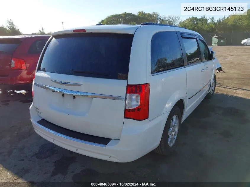 2012 Chrysler Town & Country Touring VIN: 2C4RC1BG3CR145123 Lot: 40465894