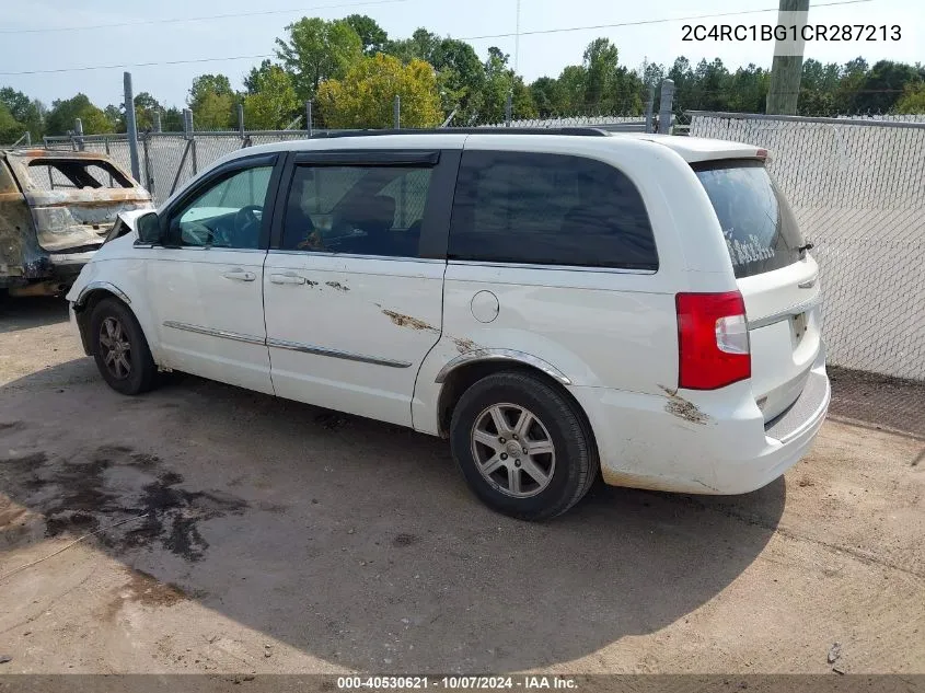 2012 Chrysler Town & Country Touring VIN: 2C4RC1BG1CR287213 Lot: 40530621