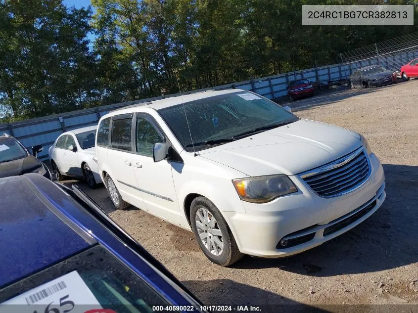 2012 Chrysler Town & Country Touring VIN: 2C4RC1BG7CR382813 Lot: 40590022