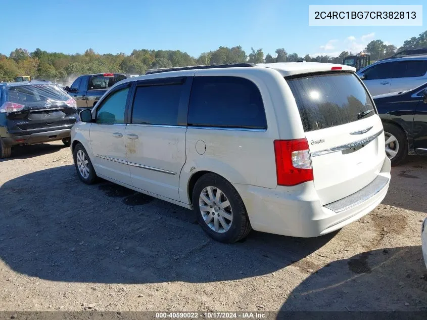 2012 Chrysler Town & Country Touring VIN: 2C4RC1BG7CR382813 Lot: 40590022