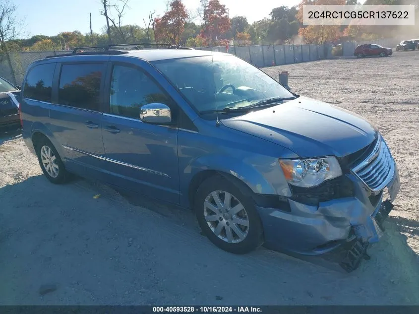 2012 Chrysler Town & Country Touring-L VIN: 2C4RC1CG5CR137622 Lot: 40593528