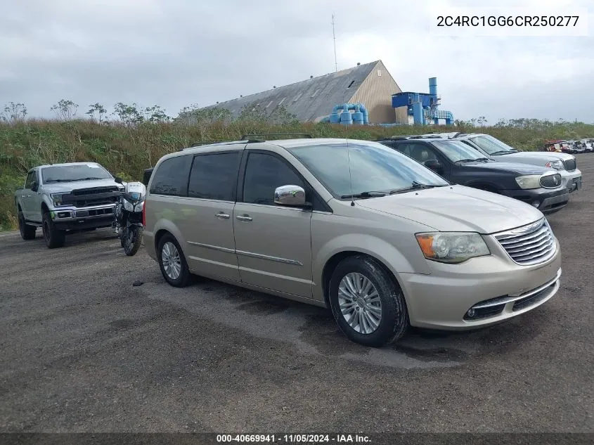 2C4RC1GG6CR250277 2012 Chrysler Town & Country Limited