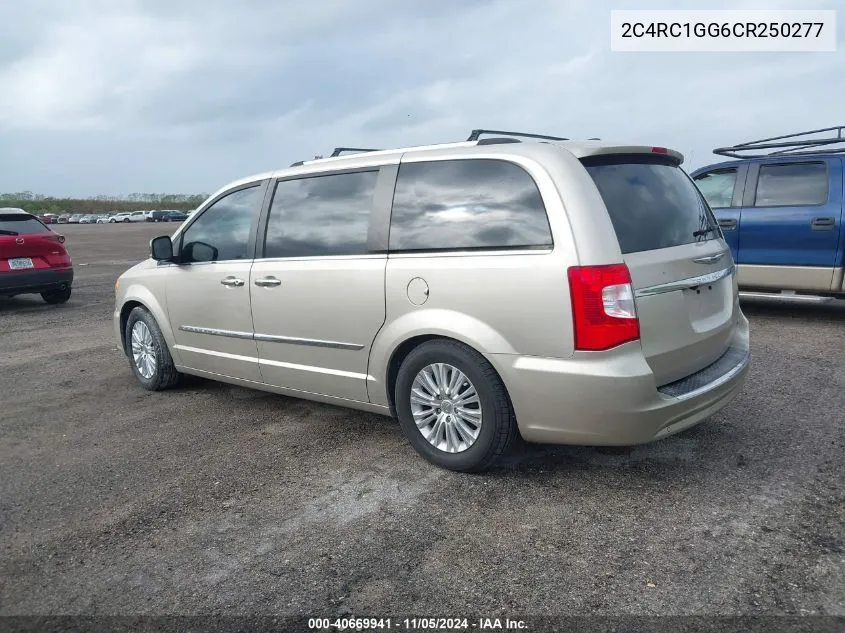 2C4RC1GG6CR250277 2012 Chrysler Town & Country Limited