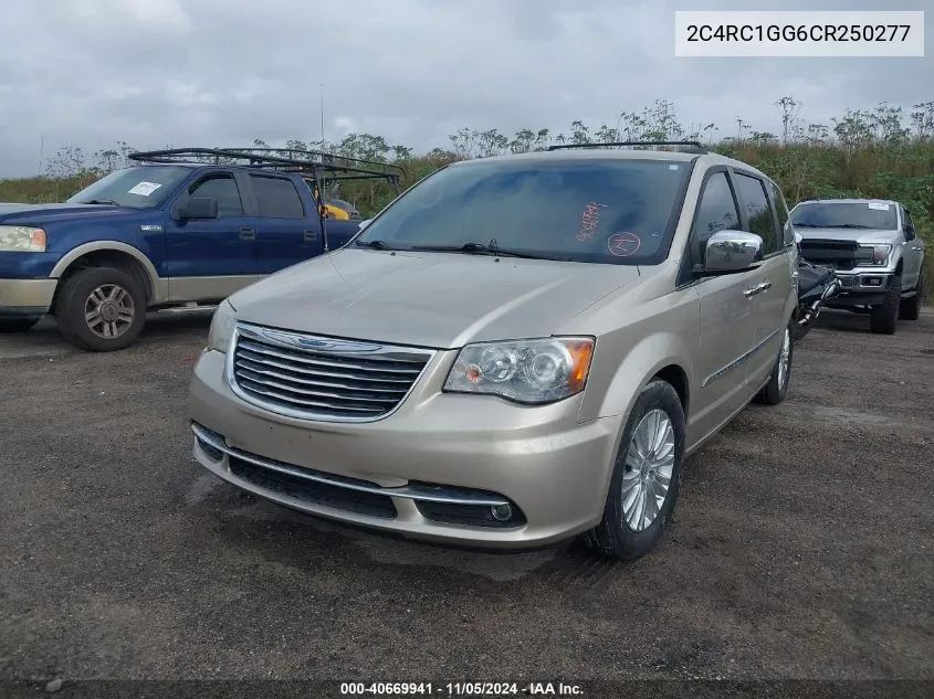 2C4RC1GG6CR250277 2012 Chrysler Town & Country Limited