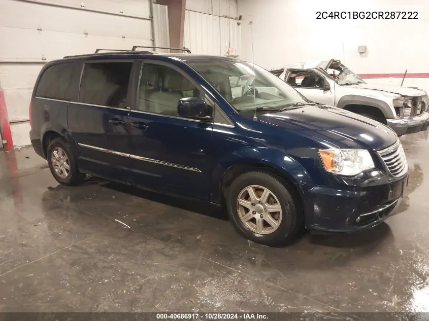 2012 Chrysler Town & Country Touring VIN: 2C4RC1BG2CR287222 Lot: 40686917