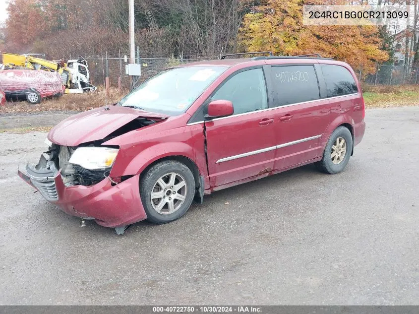 2012 Chrysler Town & Country Touring VIN: 2C4RC1BG0CR213099 Lot: 40722750