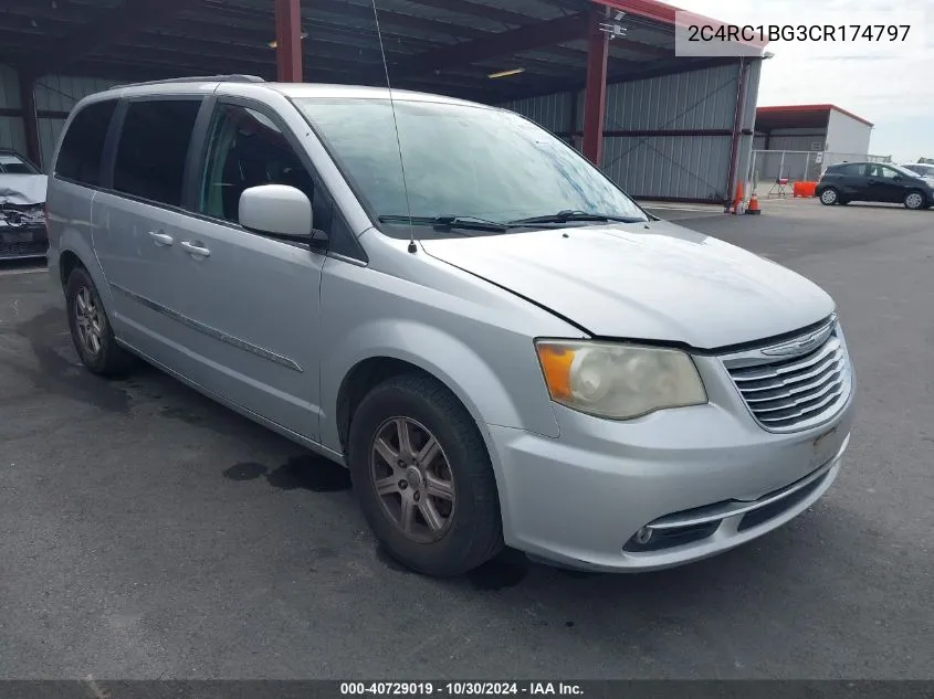 2C4RC1BG3CR174797 2012 Chrysler Town & Country Touring