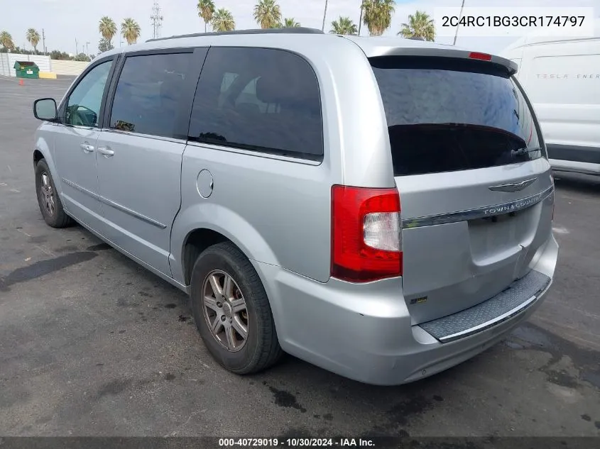 2C4RC1BG3CR174797 2012 Chrysler Town & Country Touring