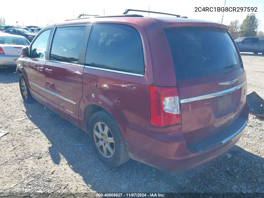 2C4RC1BG8CR297592 2012 Chrysler Town & Country Touring