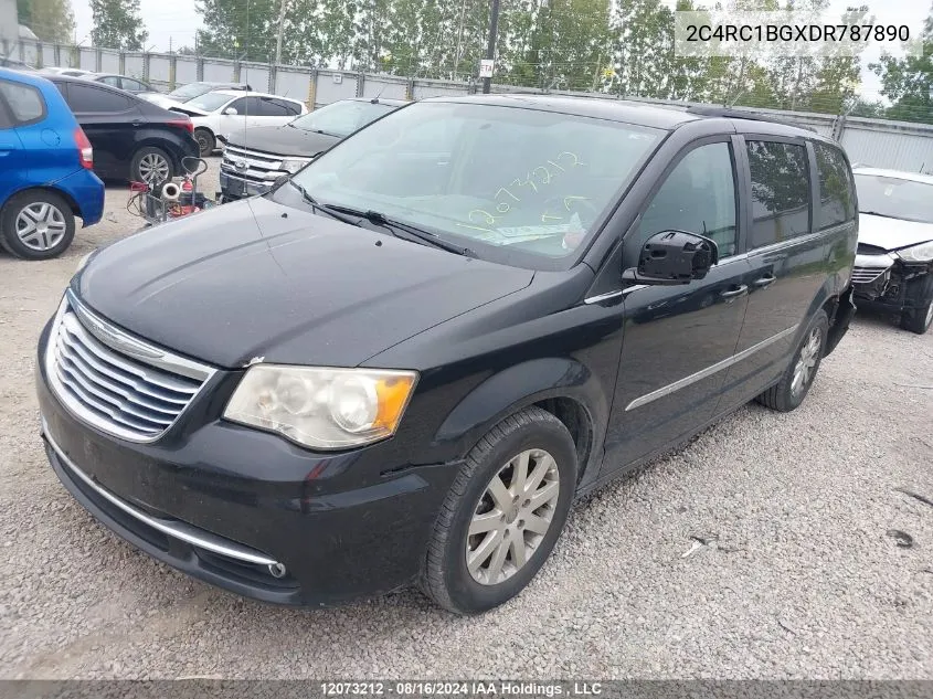 2C4RC1BGXDR787890 2013 Chrysler Town & Country Touring