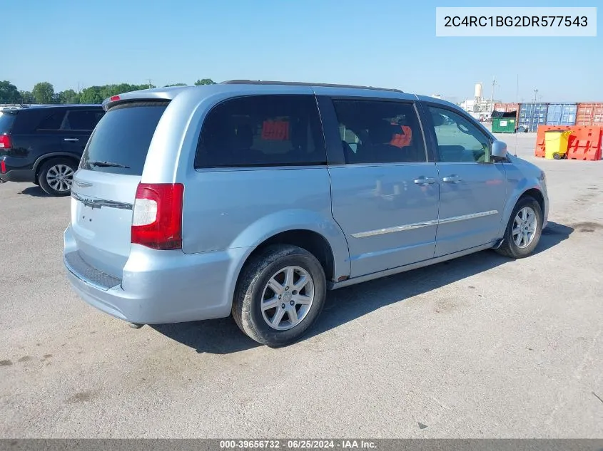 2C4RC1BG2DR577543 2013 Chrysler Town & Country Touring