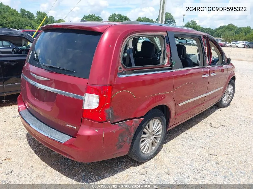 2013 Chrysler Town & Country Limited VIN: 2C4RC1GG9DR595322 Lot: 39807702