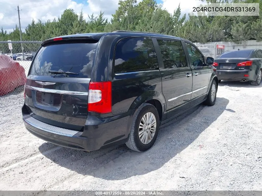 2013 Chrysler Town & Country Touring-L VIN: 2C4RC1CG4DR531369 Lot: 40172559