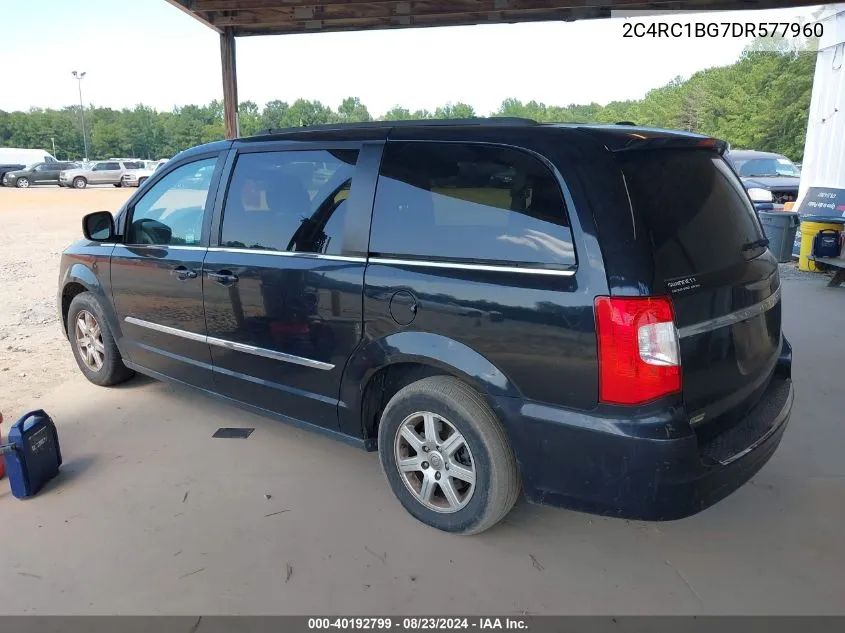 2C4RC1BG7DR577960 2013 Chrysler Town & Country Touring