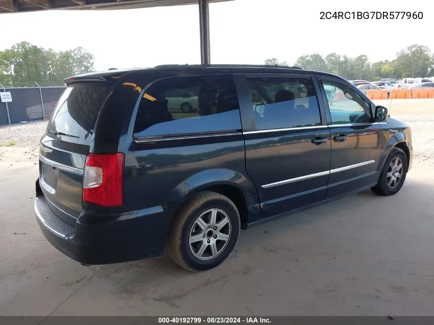 2C4RC1BG7DR577960 2013 Chrysler Town & Country Touring